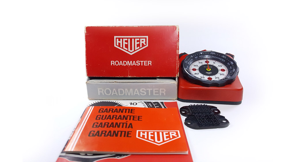 Chronomètre HEUER-Leonidas ref. 804.901 roadmaster vintage --- chronomètre avec accessoires--- ikonicstopwatch.com