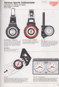 Vintage english 1981 HEUER stopwatch catalog --- page 23 --- ikonicstopwatch.com