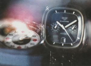 scan of a vintage HEUER german catalog --- page 1 --- ikonicstopwatch.com
