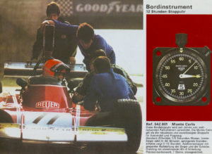 scan of a vintage HEUER german catalog --- page 5 --- ikonicstopwatch.com
