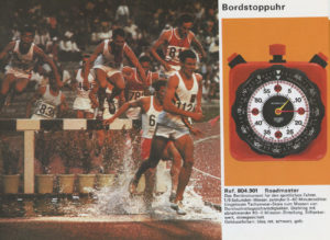 scan of a vintage HEUER german catalog --- page 9 --- ikonicstopwatch.com