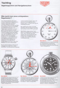 Catalogue vintage HEUER 1969 en allemand --- scan page 24 --- ikonicstopwatch.com