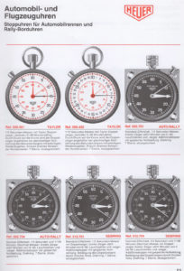 Catalogue vintage HEUER 1969 en allemand --- scan page 27 --- ikonicstopwatch.com