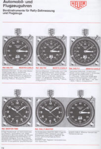 Catalogue vintage HEUER 1969 en allemand --- scan page 28 --- ikonicstopwatch.com