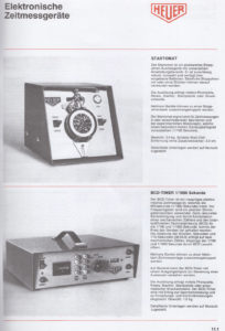 Catalogue vintage HEUER 1969 en allemand --- scan page 37 --- ikonicstopwatch.com