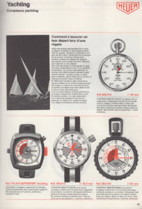 Catalogue vintage HEUER 1978 en allemand --- scan page 15 --- ikonicstopwatch.com