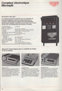 Catalogue vintage HEUER 1978 en allemand --- scan page 34 --- ikonicstopwatch.com