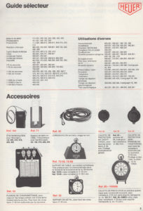 Catalogue vintage HEUER 1978 en allemand --- scan page 5 --- ikonicstopwatch.com