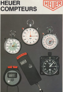 Vintage french 1978 HEUER catalog --- page 1 scan --- ikonicstopwatch.com