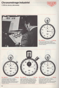 Vintage french 1978 HEUER catalog --- page 20 scan --- ikonicstopwatch.com