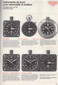 Vintage french 1978 HEUER catalog --- page 25 scan --- ikonicstopwatch.com
