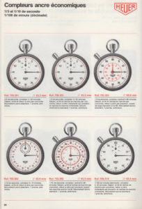 Vintage french 1978 HEUER catalog --- page 26 scan --- ikonicstopwatch.com