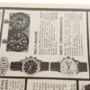 Vintage english ad for HEUER rally-master set and carrera watches --- HEUER device close shot --- ikonicstopwatch.com